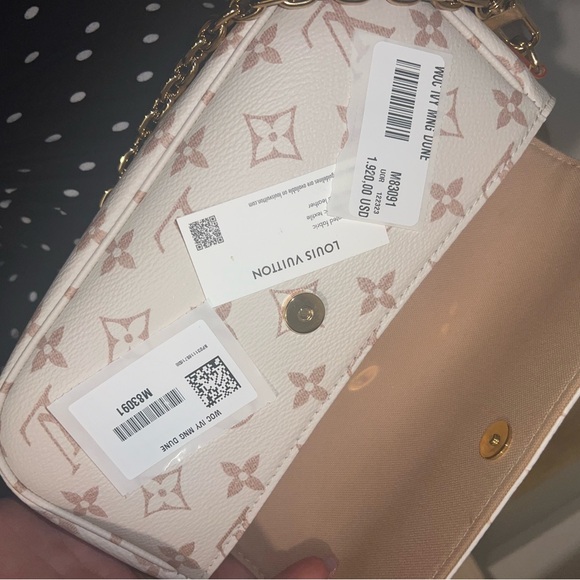 Authentic Louis Vuitton, rare wallet on chain Ivy - Picture 2 of 3